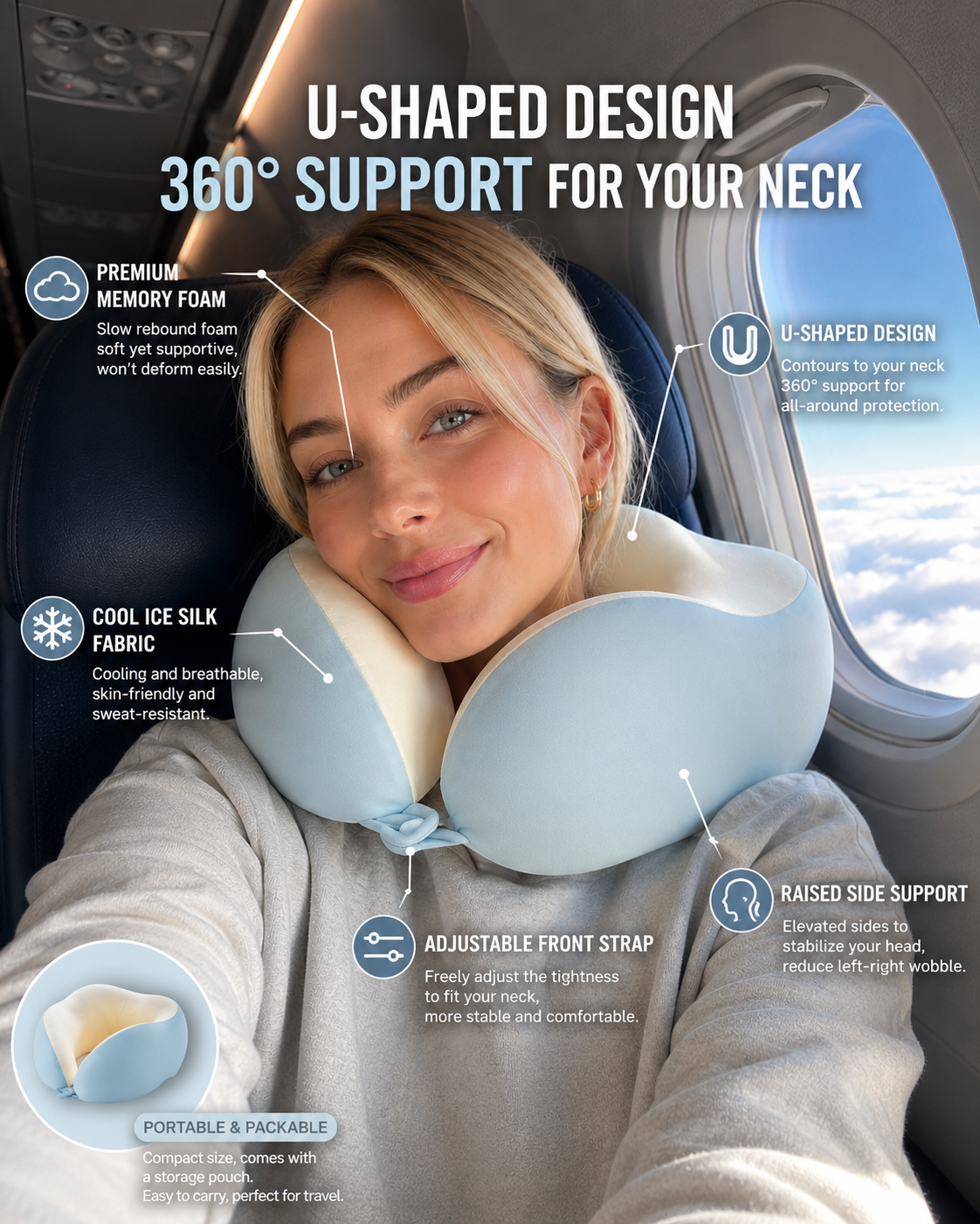 Discover how a simple travel pillow can improve comfort, reduce neck strain, and help you rest better during long journeys.