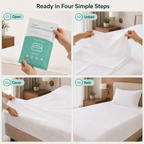 SWISA™ disposable travel bedding set — view 4