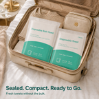 PureDry™ disposable travel towel set — view 2