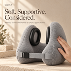 Nuvela Noise-Reducing Travel Pillow — Cushioned Ear Support