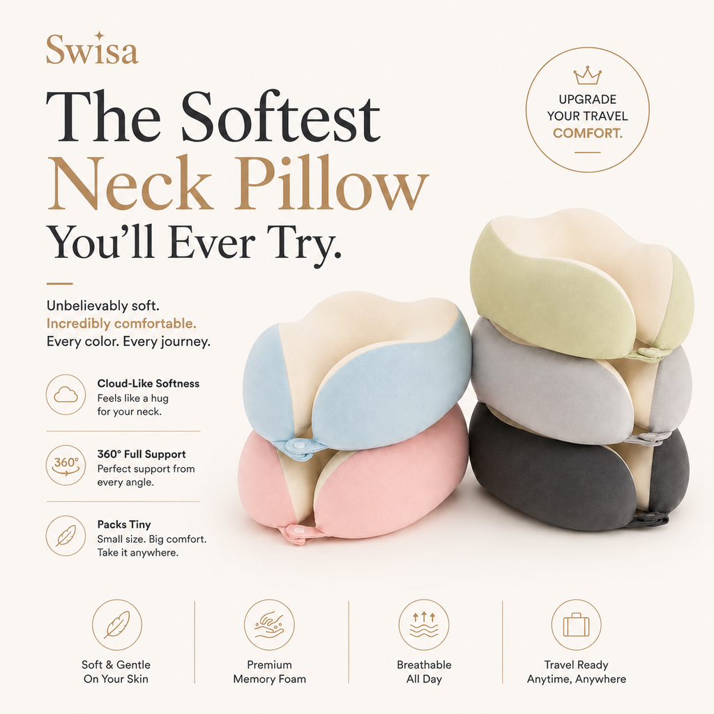 Velura™ IceSilk Travel Pillow