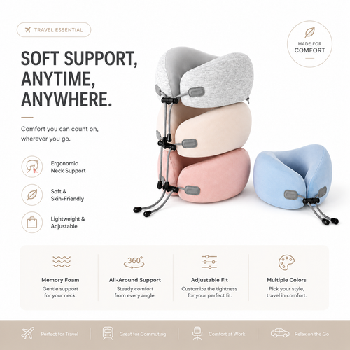 Lunara™ PackFold Pillow