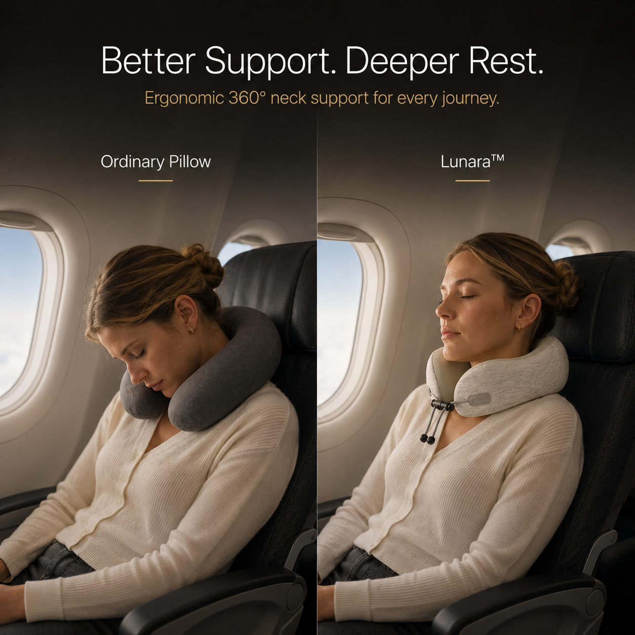 Lunara™ PackFold Pillow