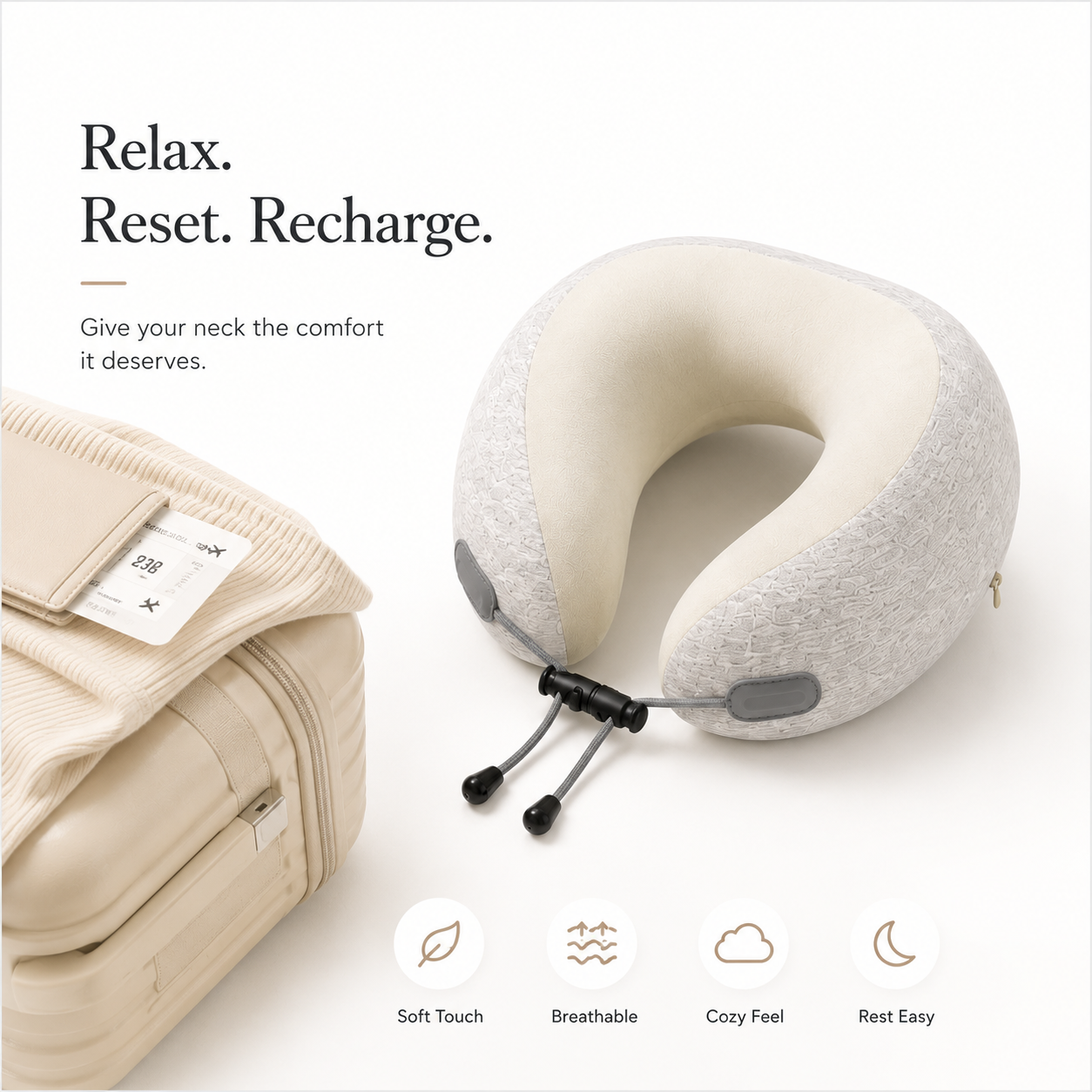 Lunara™ PackFold Pillow